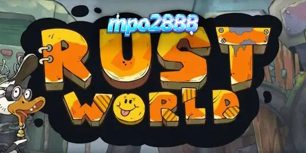 Tampilan visual grid 7x7 pada permainan slot Rust World